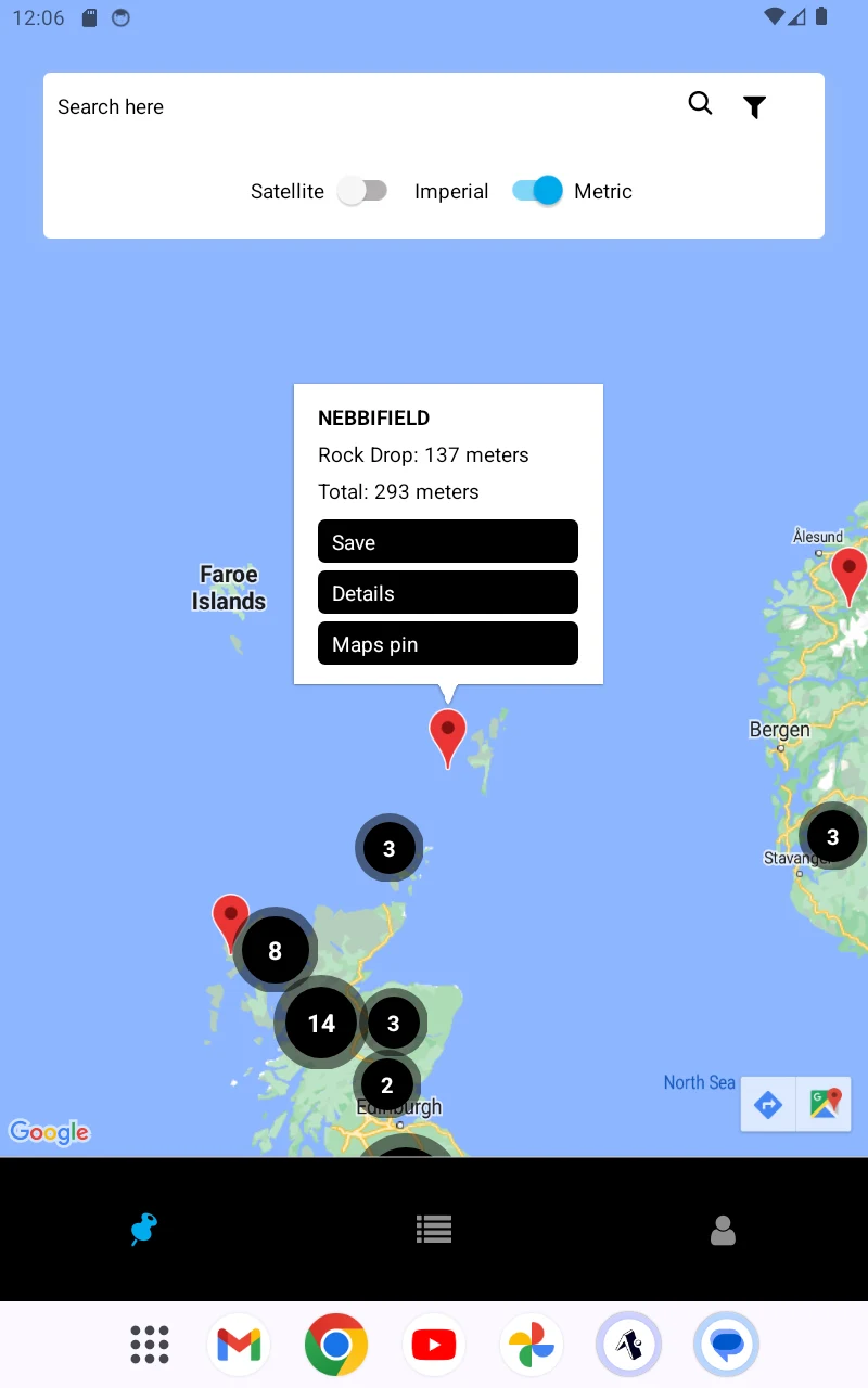 BASE map screenshot
