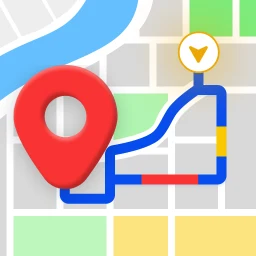 GPS Voice Map & Route Finder simgesi